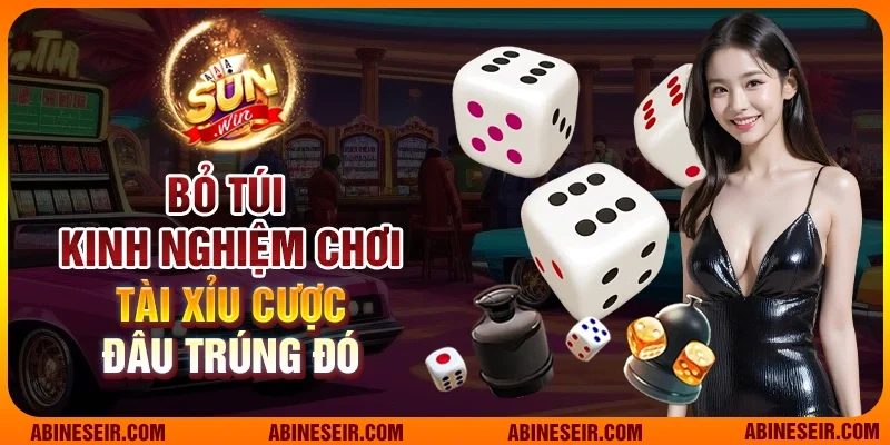 Tài Xỉu Sunwin – Trò Chơi Đưa Bạn Đến Gần Hơn Với Những Phần Thưởng Lớn 4 Bỏ túi kinh nghiệm chơi tài xỉu cược đâu trúng đó
