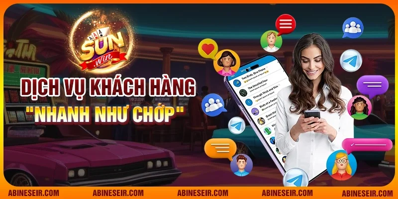 Sunwin – Game Bài Đổi Thưởng TOP 1 | Link Tải Sun Win 2025 26 Dịch vụ khách hàng "nhanh như chớp"